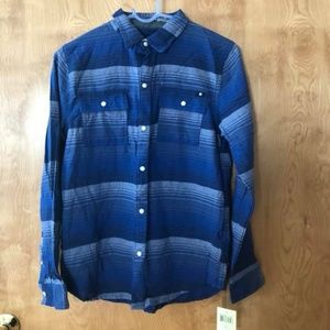 NWT Boys sz. L Lucky Brand Plaid Button Down Shirt
